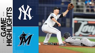 Yankees vs Marlins Game Highlights 81323  MLB Highlights [upl. by Asia]