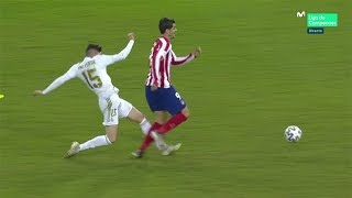 Federico Valverde RED CARD vs Atletico de Madrid  Supercopa España [upl. by Lechner471]