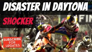 Disaster in Daytona  SUPERCROSS [upl. by Lynett]