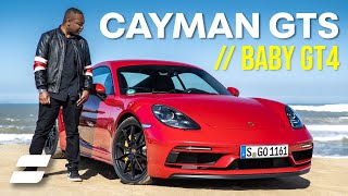 2020 Porsche Cayman GTS 40 REVIEW Its A Baby GT4  4K [upl. by Joliet]