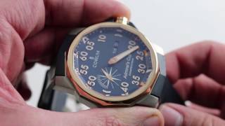 Corum Admirals Cup Competition 48 Luxury Watch Review [upl. by Eniamaj]