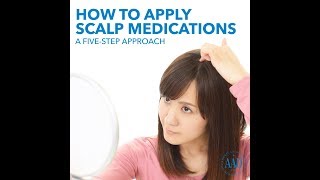 How to apply scalp medications [upl. by Nauqel742]