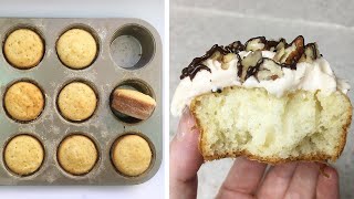 Baking Cupcakes Without Cupcake Liners Are they different [upl. by Atrim]