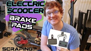 How To Replace Brake Pads On Your Scooter amp Keep Them From Scraping GOW Workshop [upl. by Nylime26]