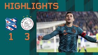 Highlights sc Heerenveen  Ajax [upl. by Ligriv]