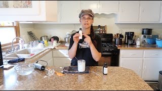 Simplest Lotion Recipe 3 Ingredients YOU can DO IT [upl. by Eelana725]