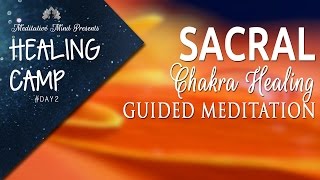 Sacral Chakra Healing Guided Meditation  Healing Camp 2 [upl. by Doti]