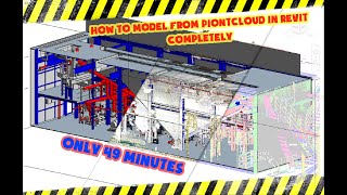 How to model from Pointcloud in Revit [upl. by Duarte920]