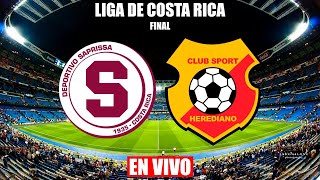 SAPRISSA 32 HEREDIANO FINAL  COSTA RICA  FINAL  LAZ03 SPORTS NARRACIÓN [upl. by Hazeghi]