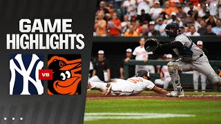 Yankees vs Orioles Game Highlights 43024  MLB Highlights [upl. by Aleel947]