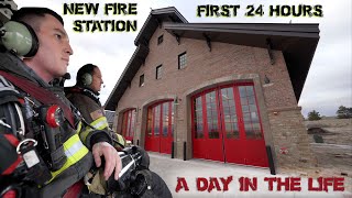 First 24 Hours in a New Fire Station  A Day in the Life [upl. by Elbertina71]