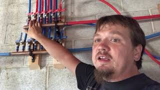 Pex Manifold Howto [upl. by Edaw]