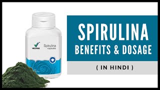 Vestige Spirulina in Hindi [upl. by Ydnab]