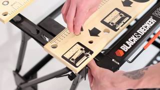 How To Assemble the BLACKDECKER™ Workmate® Plus Work Bench [upl. by Ymaral751]