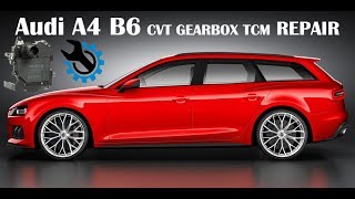 Audi A4 B6 CVT GEARBOX TCM REPAIR [upl. by Liuqa468]