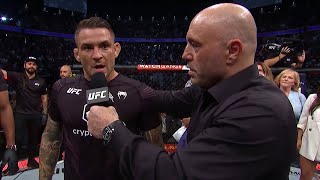 UFC 264 Dustin Poirier Octagon Interview [upl. by Dogs]