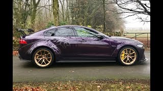 600bhp Jaguar XE SV Project 8 0150mph acceleration test amp review [upl. by Slaughter]