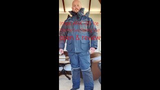 Imax ARX 20 Ice Thermo Sea Fishing Suit open and review imax [upl. by Slocum2]