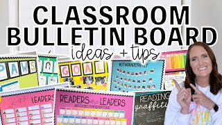 Classroom Bulletin Board Ideas and Tips [upl. by Lenrow]