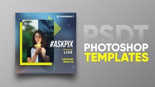 The New “PSDT” File to Create Photoshop Templates [upl. by Aneelad]