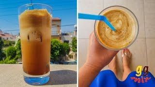 How To Make The BEST Greek Frappe  ggmix [upl. by Alitta]