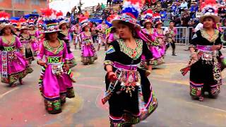 Carnival Celebrations in Oruro Bolivia including Tinku San Simon TKSS traditional Bolivian Dancing [upl. by Dottie348]