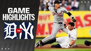 Tigers vs Yankees Game Highlights 5324  MLB Highlights [upl. by Eugaet725]