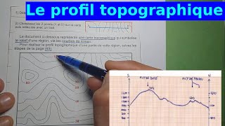 Le profil topographique [upl. by Inava130]