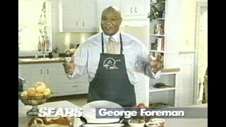 George Foreman Grill Commercial  Sears Exclusive in 2000  00s Commercials [upl. by Evilc]