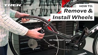 How To Remove and Install Bike Wheels [upl. by Barina]