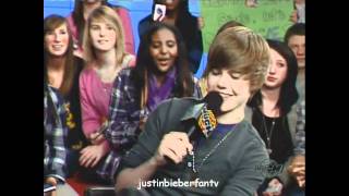 Justin Bieber Live on MOD Dec 22 2009 [upl. by Sykleb604]