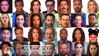 Law amp Order SVU Opening Voiced by Celebrities Digital Exclusive [upl. by Mcmurry]