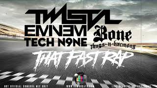 Twista  That Fast Rap Ft BTNH Eminem amp Tech N9ne [upl. by Netsirhc]