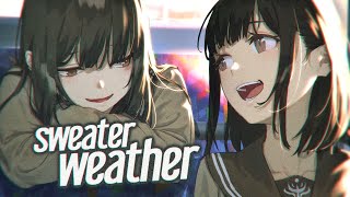 Nightcore  Sweater Weather Female Version [upl. by Illac]