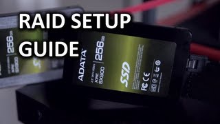 Intel RAID Setup Guide [upl. by Redleh]