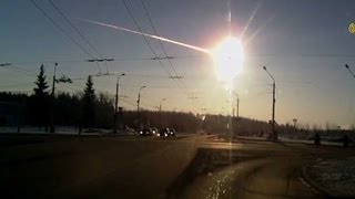 Videos capture exploding meteor in sky [upl. by Nya166]