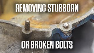 Tricks for removing stubborn or broken bolts  Hagerty DIY [upl. by Aramas838]