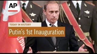 Putins 1st Inauguration  2000  Today In History  7 May 17 [upl. by Aurie507]