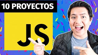 🔥 10 PROYECTOS COMPLETOS EN JAVASCRIPT [upl. by Marcin438]