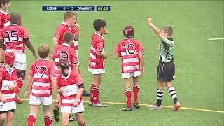 Boys U12  Island Lions vs Peninsula Dragons [upl. by Nelag]