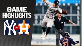 Yankees vs Astros Game Highlights 33124  MLB Highlights [upl. by Ainolloppa]