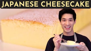 The FLUFFIEST Japanese Cheesecake Recipe UNCLE TETSU  Soft amp Light Dessert  Danlicious [upl. by Rawdon123]