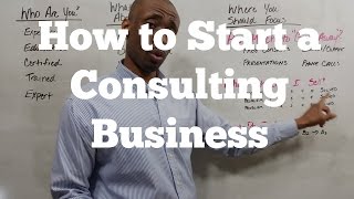 How to Start A Consulting Business [upl. by Kiefer]