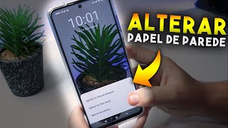 Como alterar PAPEL DE PAREDE da Tela Inicial e Bloqueio do Xiaomi Poco X3 MIUI [upl. by Pollak]