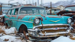 We Rescued a 1957 Chevy from a Junkyard in Alaska [upl. by Dorelle]