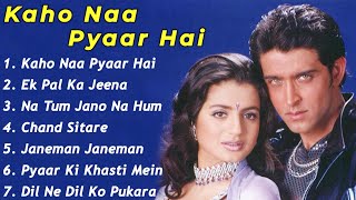 Kaho Naa Pyaar Hai Movie All Songs Hrithik Roshan amp Amisha Patelmusical worldMUSICAL WORLD [upl. by Quickel]