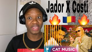 African React To Jador X Costi  Carola Official Video 🔥🇷🇴 [upl. by Daphene]