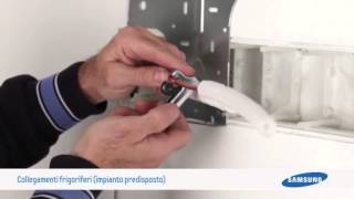 Video Installazione Monosplit Samsung [upl. by Rasmussen]