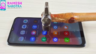 Samsung Galaxy A22 5G Screen Scratch Test [upl. by Ecinna]