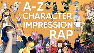 Alphabet Aerobics AZ Character Impressions [upl. by Venn]